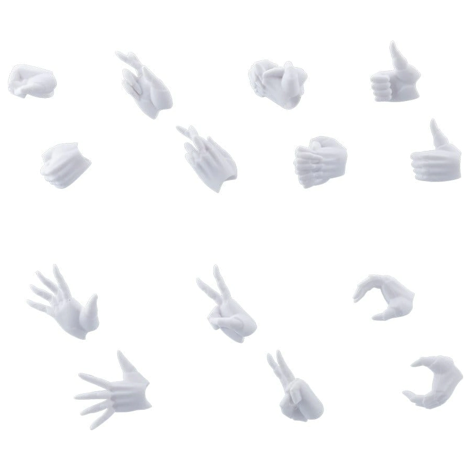Megalomaria Unlimited Universe Model Kit Set accesorii Unitate de mana Ex Tip Femeie A WHITE Ver. poza produsului