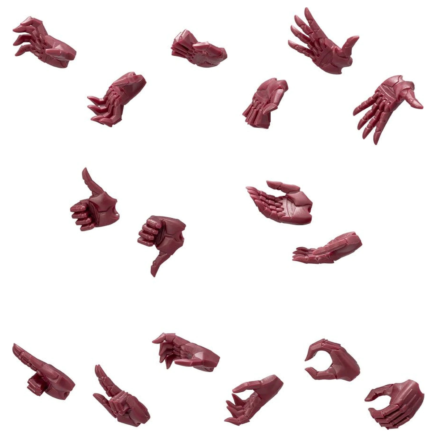 Megalomaria Unlimited Universe Model Kit Set accesorii Ex Hand Unit Male Type A Red Ver. poza produsului