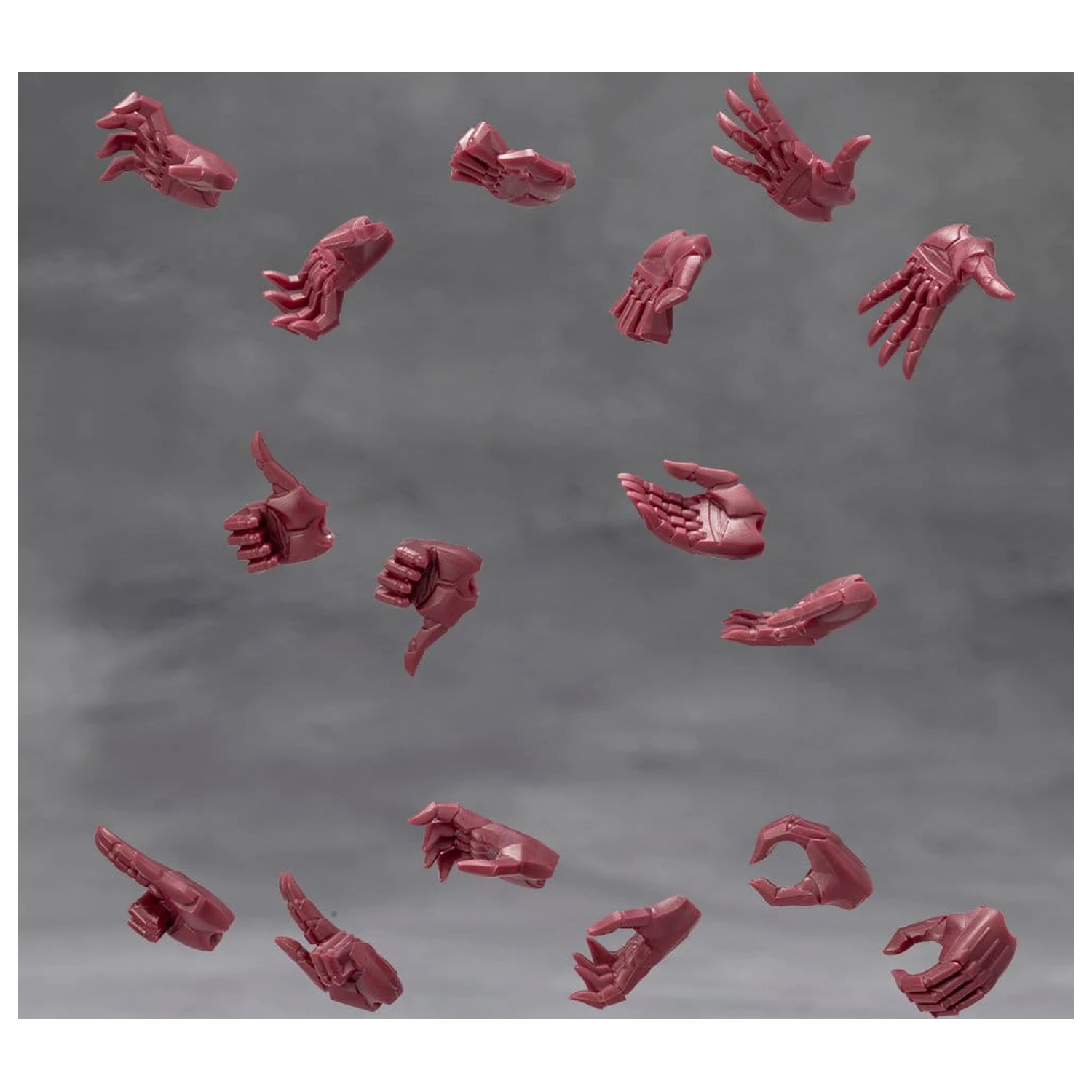 Megalomaria Unlimited Universe Model Kit Set accesorii Ex Hand Unit Male Type A Red Ver. poza produsului