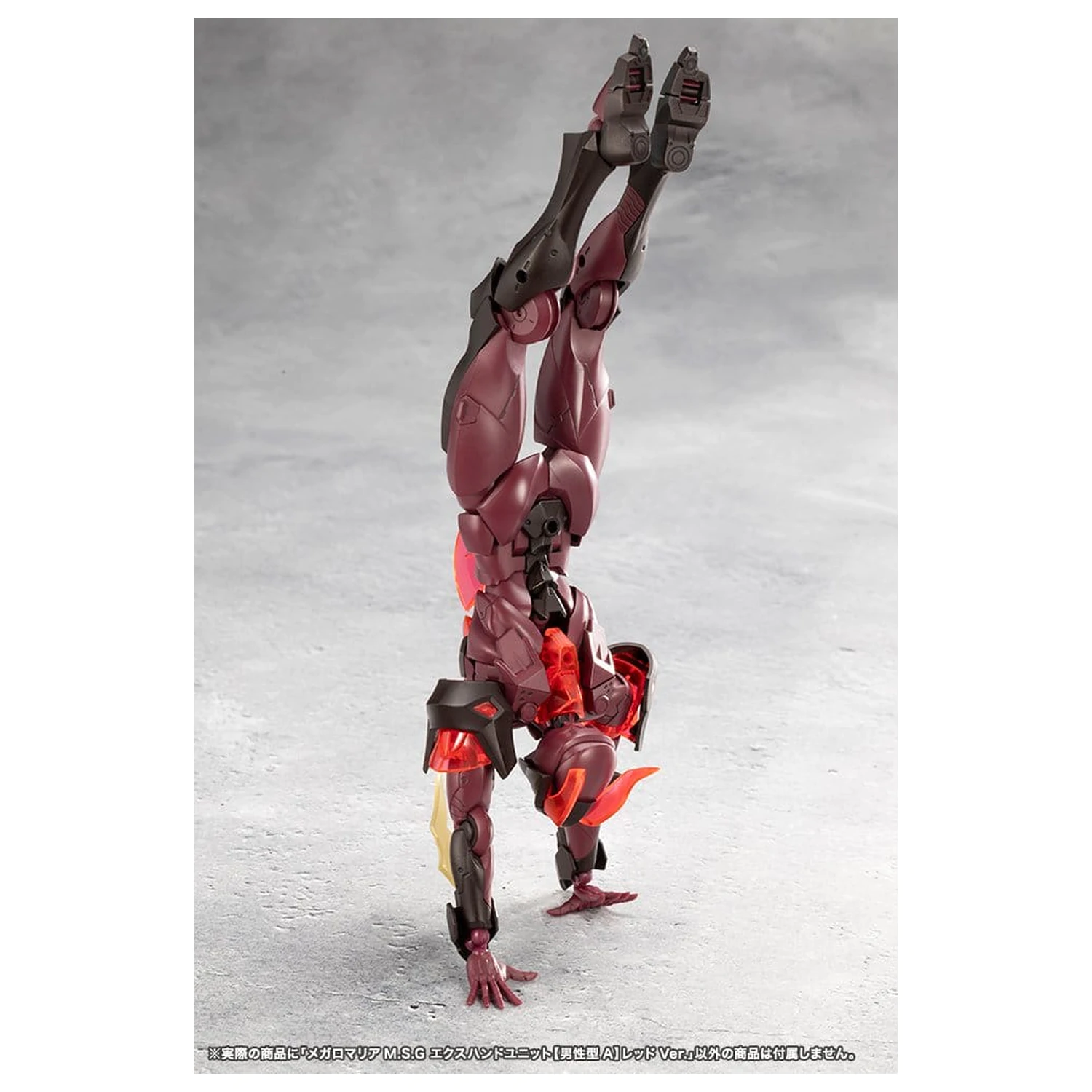 Megalomaria Unlimited Universe Model Kit Set accesorii Ex Hand Unit Male Type A Red Ver. poza produsului