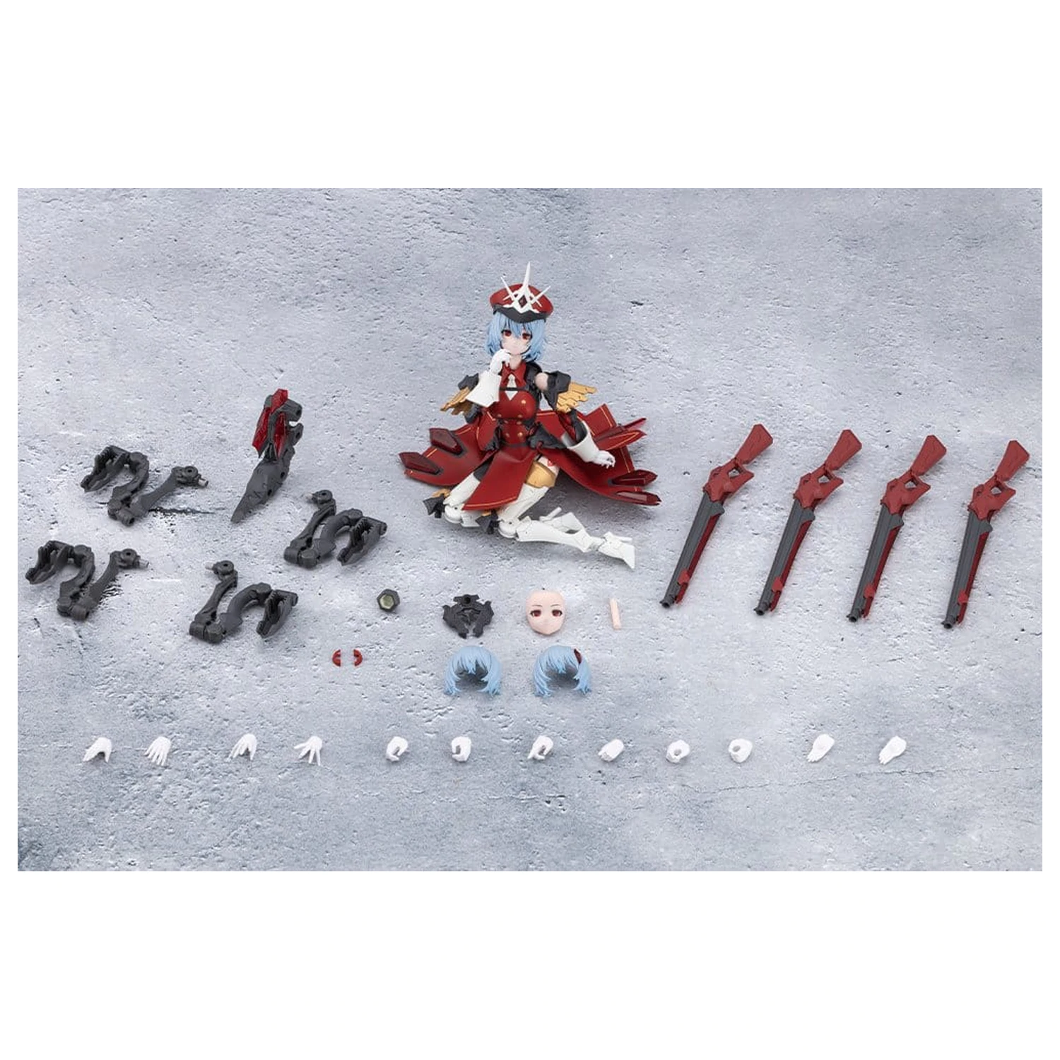 Megalomaria Unlimited Universe Kit model din plastic Sana Akabishi Dress Code 16 cm poza produsului