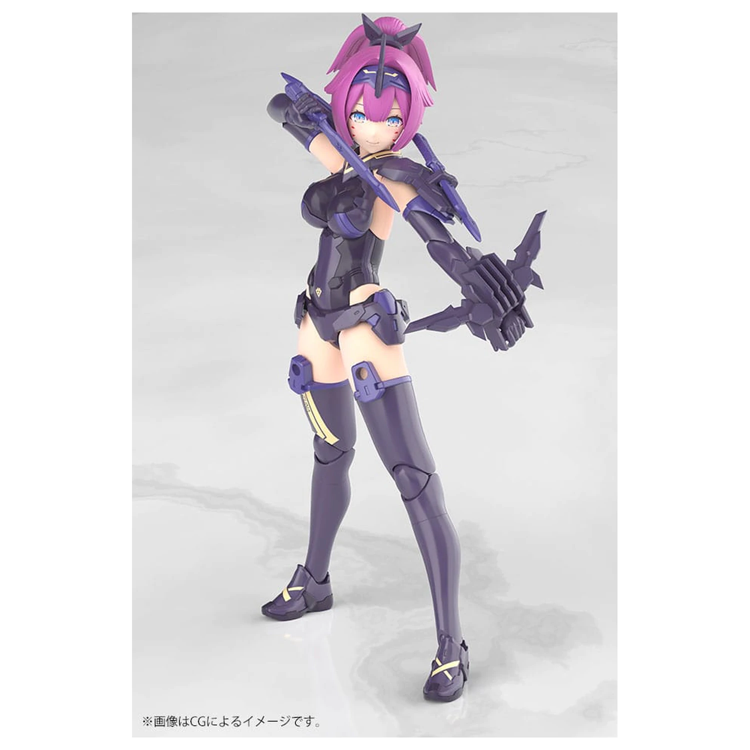 Megami Device Kit Model din Plastic 1/1 Asra Archer Kizuna Shadow Edition Full Package 14 cm poza produsului