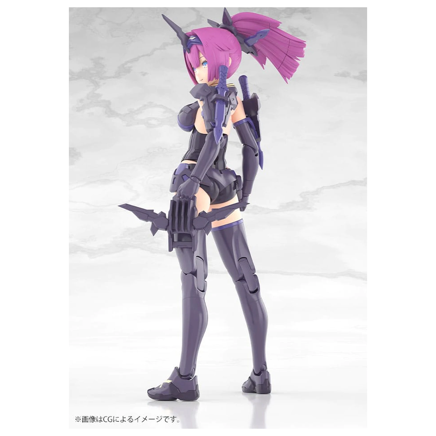 Megami Device Kit Model din Plastic 1/1 Asra Archer Kizuna Shadow Edition Full Package 14 cm poza produsului
