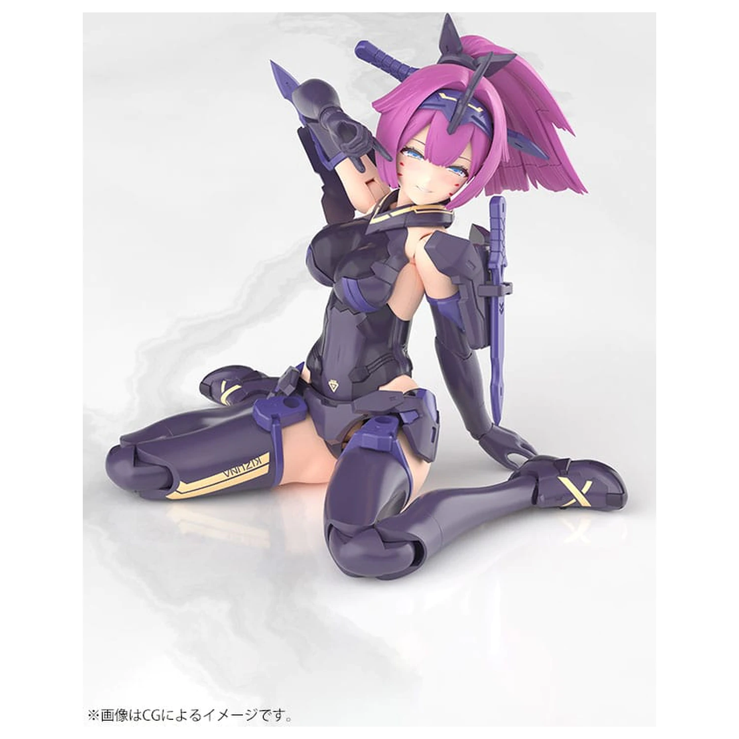 Megami Device Kit Model din Plastic 1/1 Asra Archer Kizuna Shadow Edition Full Package 14 cm poza produsului