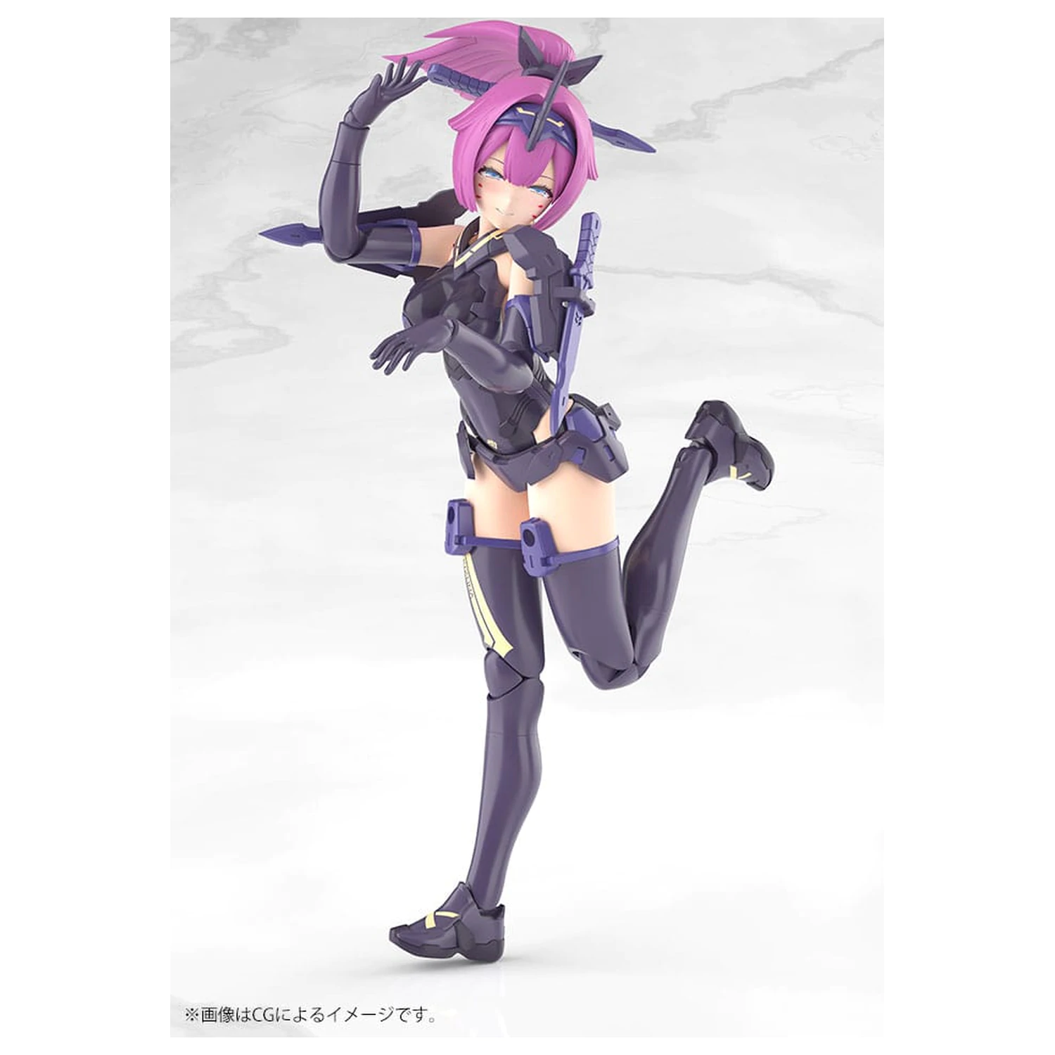 Megami Device Kit Model din Plastic 1/1 Asra Archer Kizuna Shadow Edition Full Package 14 cm poza produsului