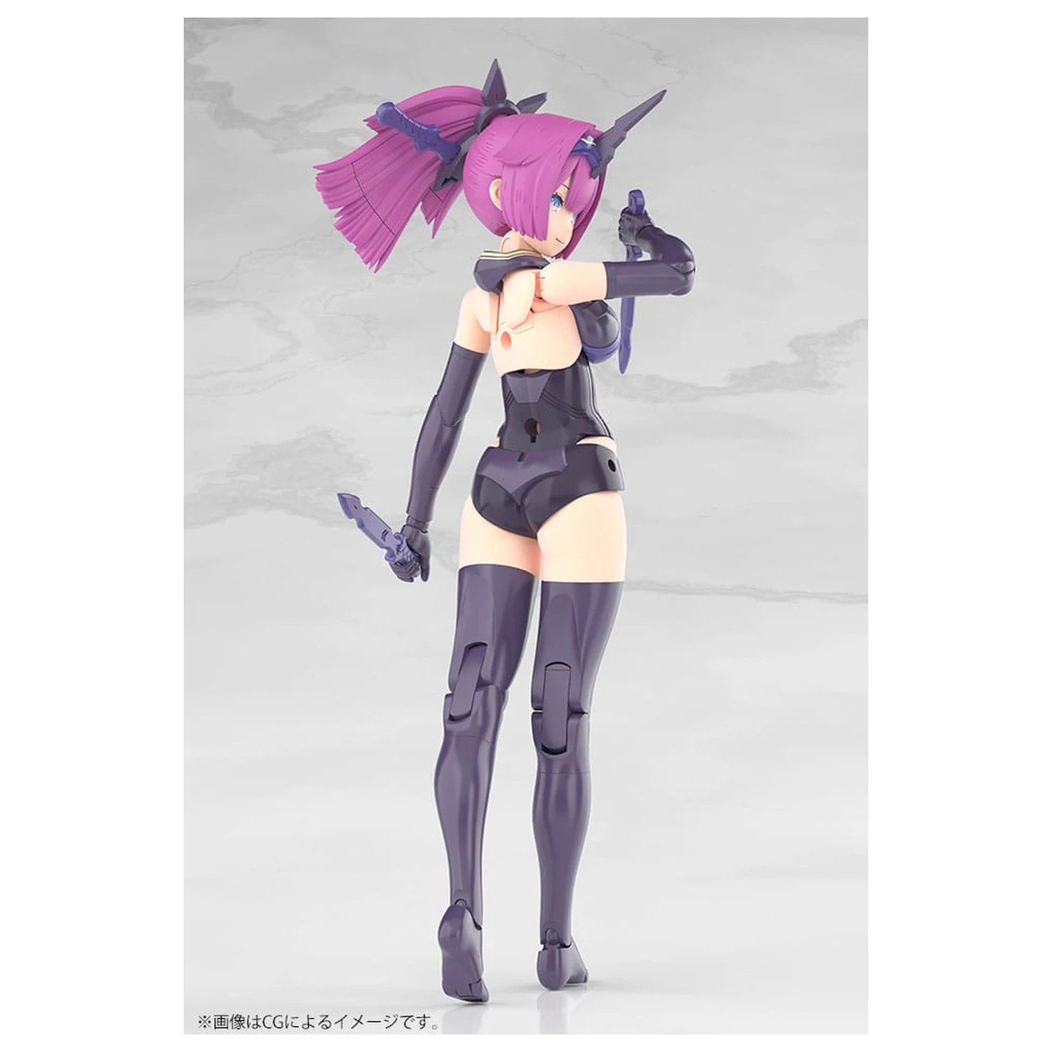 Megami Device Kit Model din Plastic 1/1 Asra Archer Kizuna Shadow Edition Full Package 14 cm poza produsului