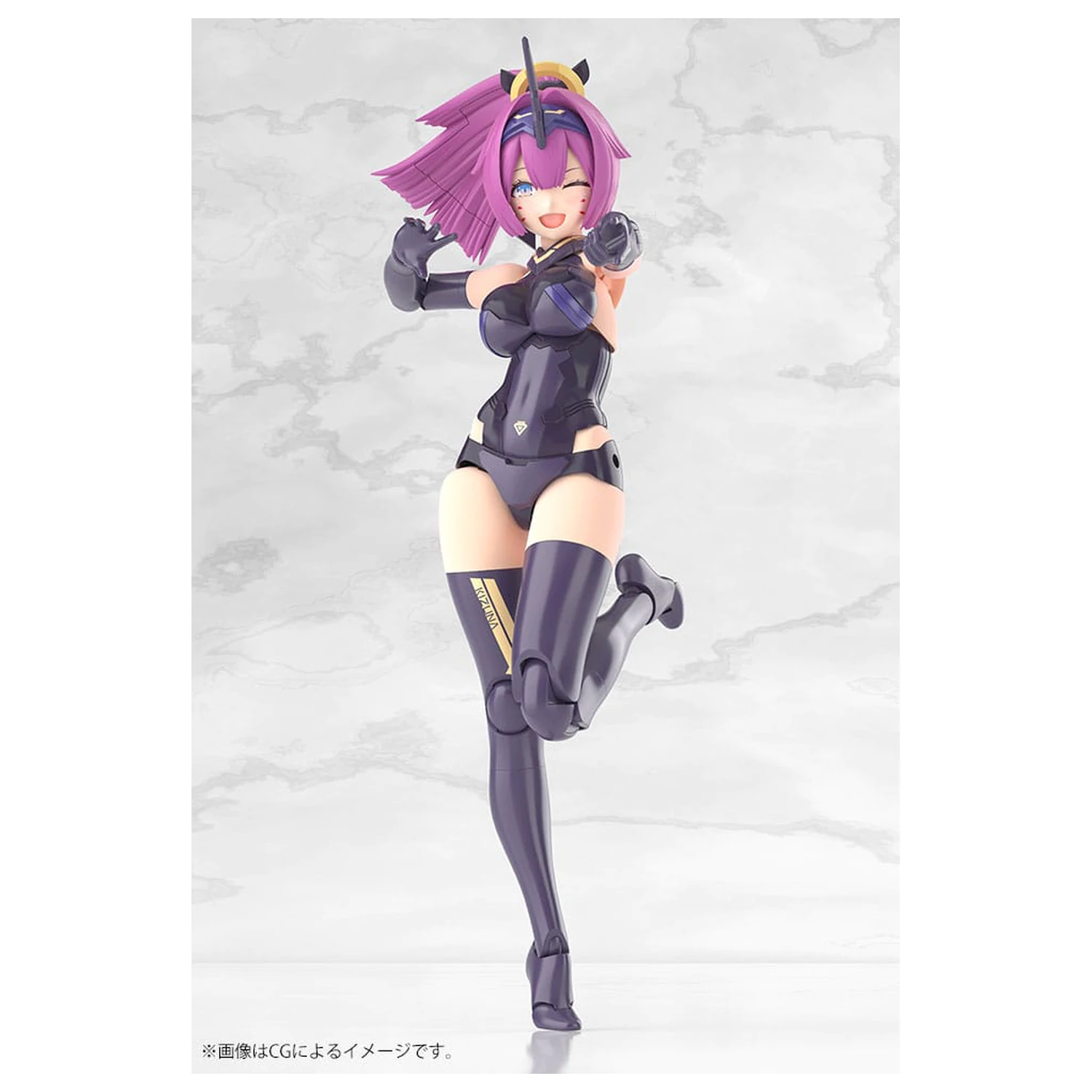 Megami Device Kit Model din Plastic 1/1 Asra Archer Kizuna Shadow Edition Full Package 14 cm poza produsului