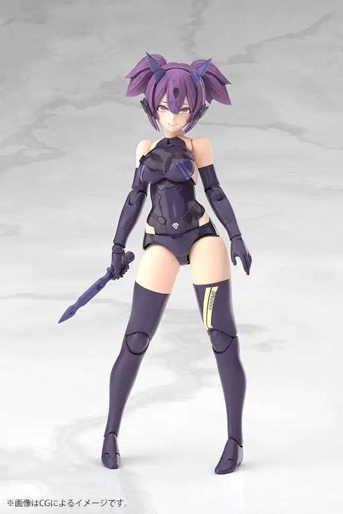 Megami Device Plastic Model Kit 1/1 Asra Ninja Kaname Shadow Edition Full Package 14 cm poza produsului