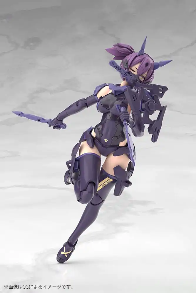 Megami Device Plastic Model Kit 1/1 Asra Ninja Kaname Shadow Edition Full Package 14 cm poza produsului