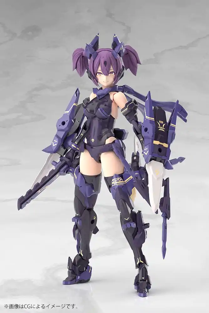 Megami Device Plastic Model Kit 1/1 Asra Ninja Kaname Shadow Edition Full Package 14 cm poza produsului