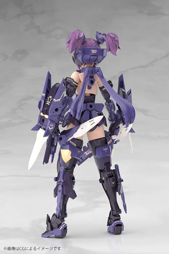 Megami Device Plastic Model Kit 1/1 Asra Ninja Kaname Shadow Edition Full Package 14 cm poza produsului