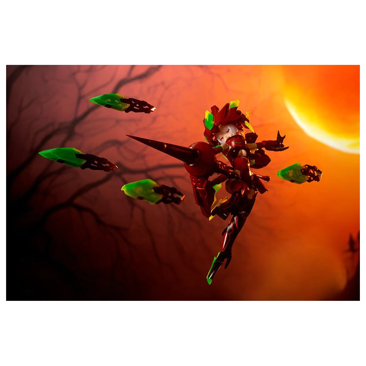 Megami Device Kit model din plastic 1/1 Bullet Knights Exorcist Hell Blaze 15 cm poza produsului