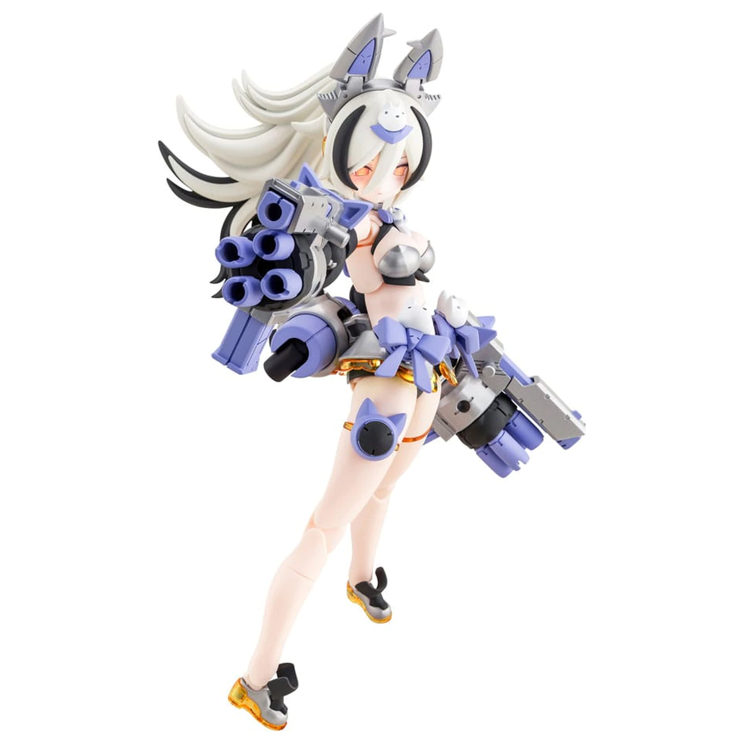 Megami Device Set model din plastic 1/1 Puni Mofu Gin Lang 16 cm poza produsului