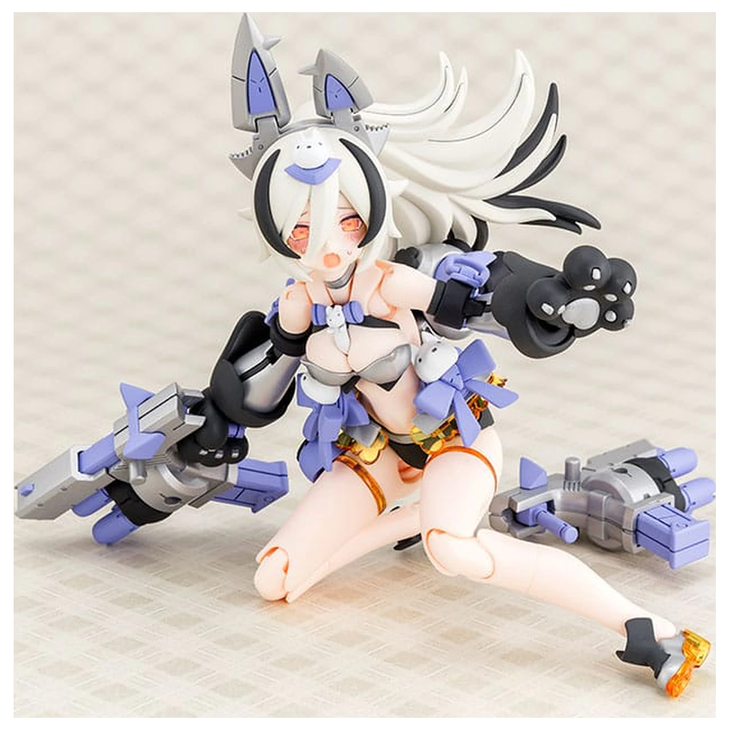 Megami Device Set model din plastic 1/1 Puni Mofu Gin Lang 16 cm poza produsului