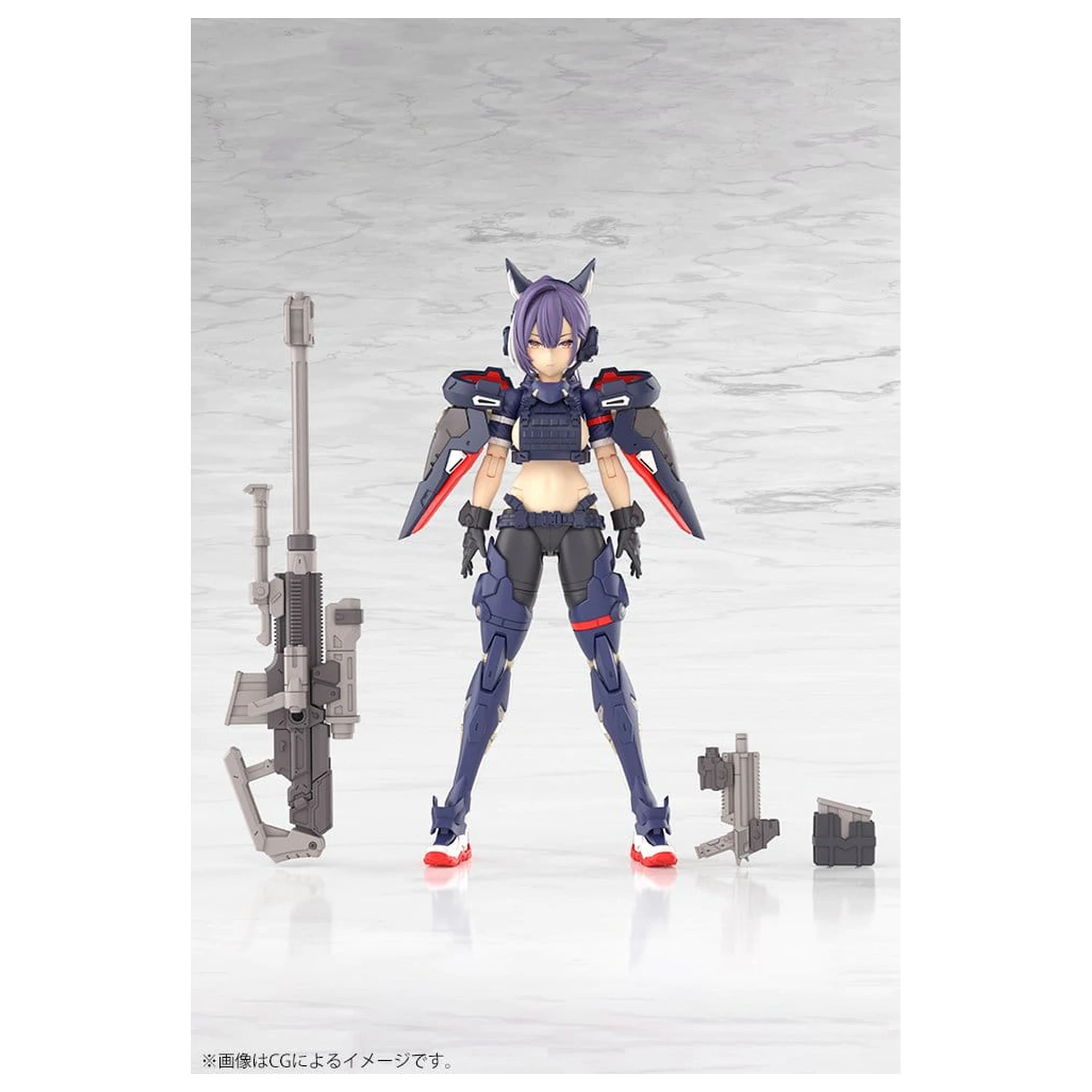 Megami Device Plastic Model Kit 1/1 Yggdrasis Skoll Sharpshooter 16 cm poza produsului