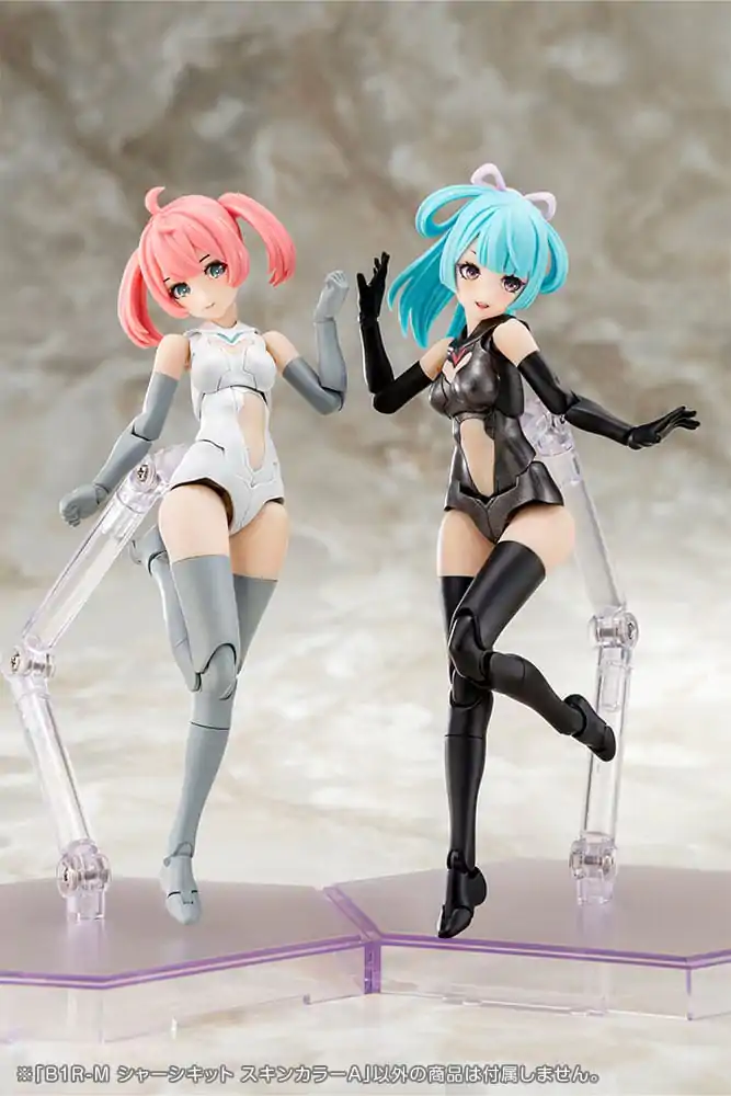 Megami Device Kit model Set Accesorii B1R-M Kit Sasiu Skin Color A poza produsului