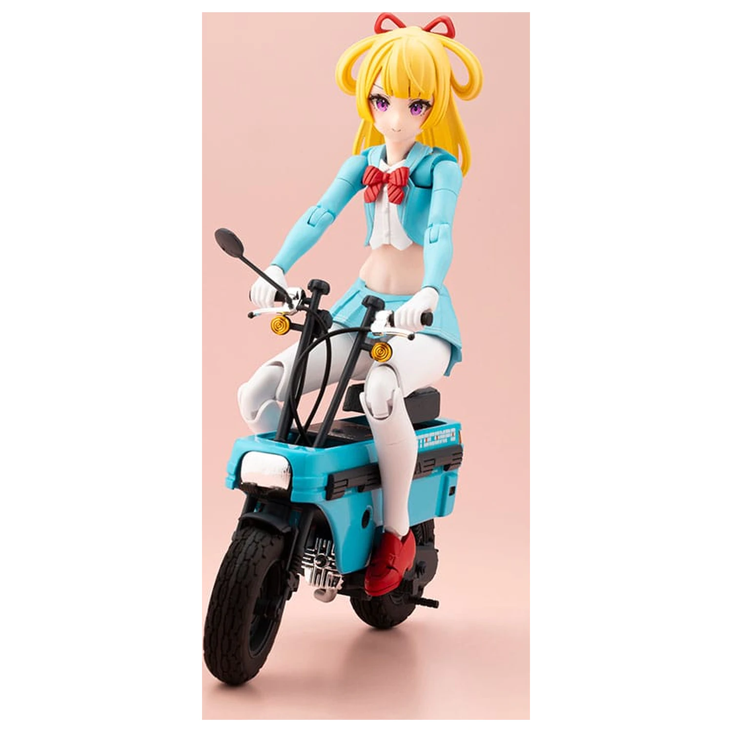 Megami Device Buster Doll Series Kit Model din Plastic 1/1 Knight Alice cu Honda AB12 Motocompo 15 cm poza produsului