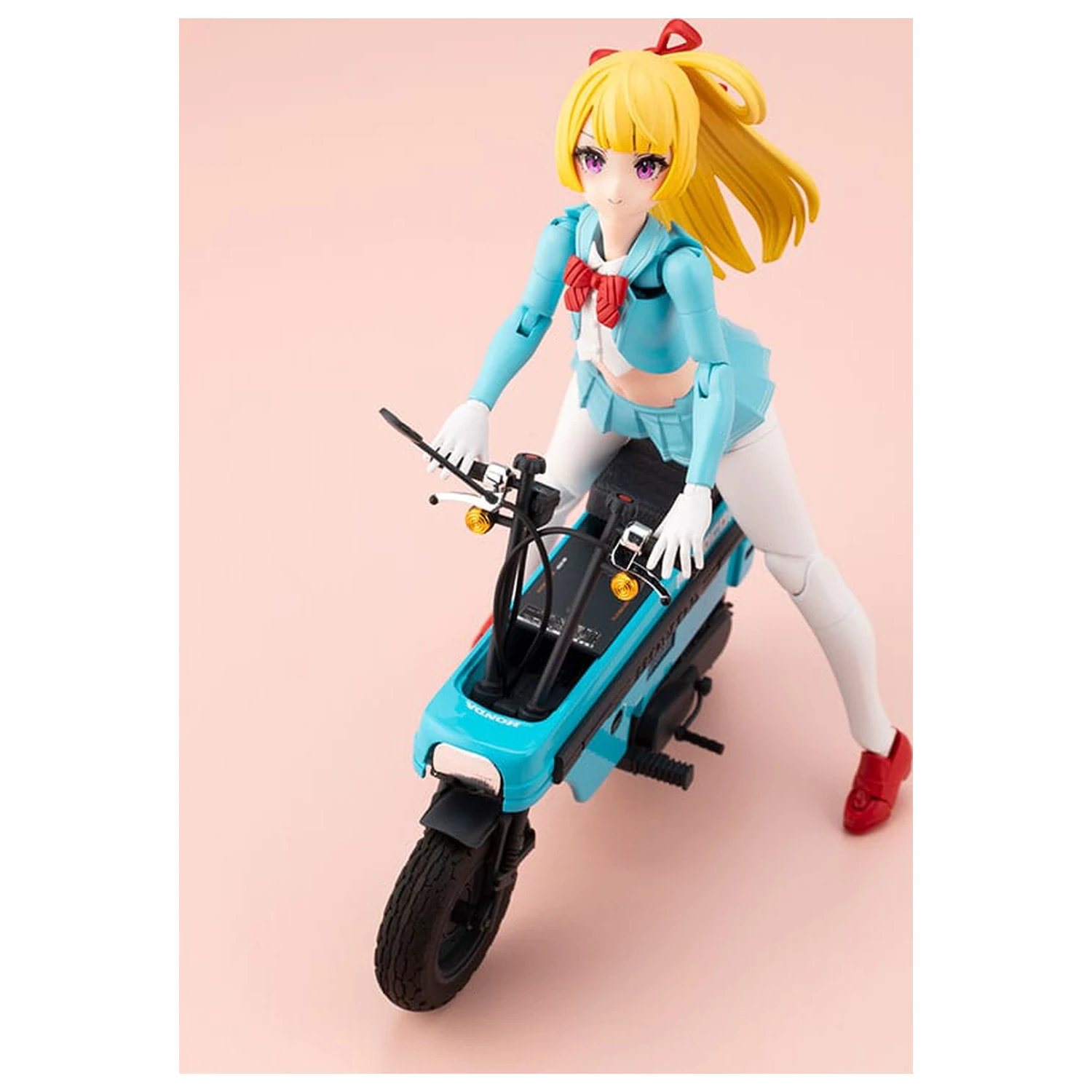 Megami Device Buster Doll Series Kit Model din Plastic 1/1 Knight Alice cu Honda AB12 Motocompo 15 cm poza produsului