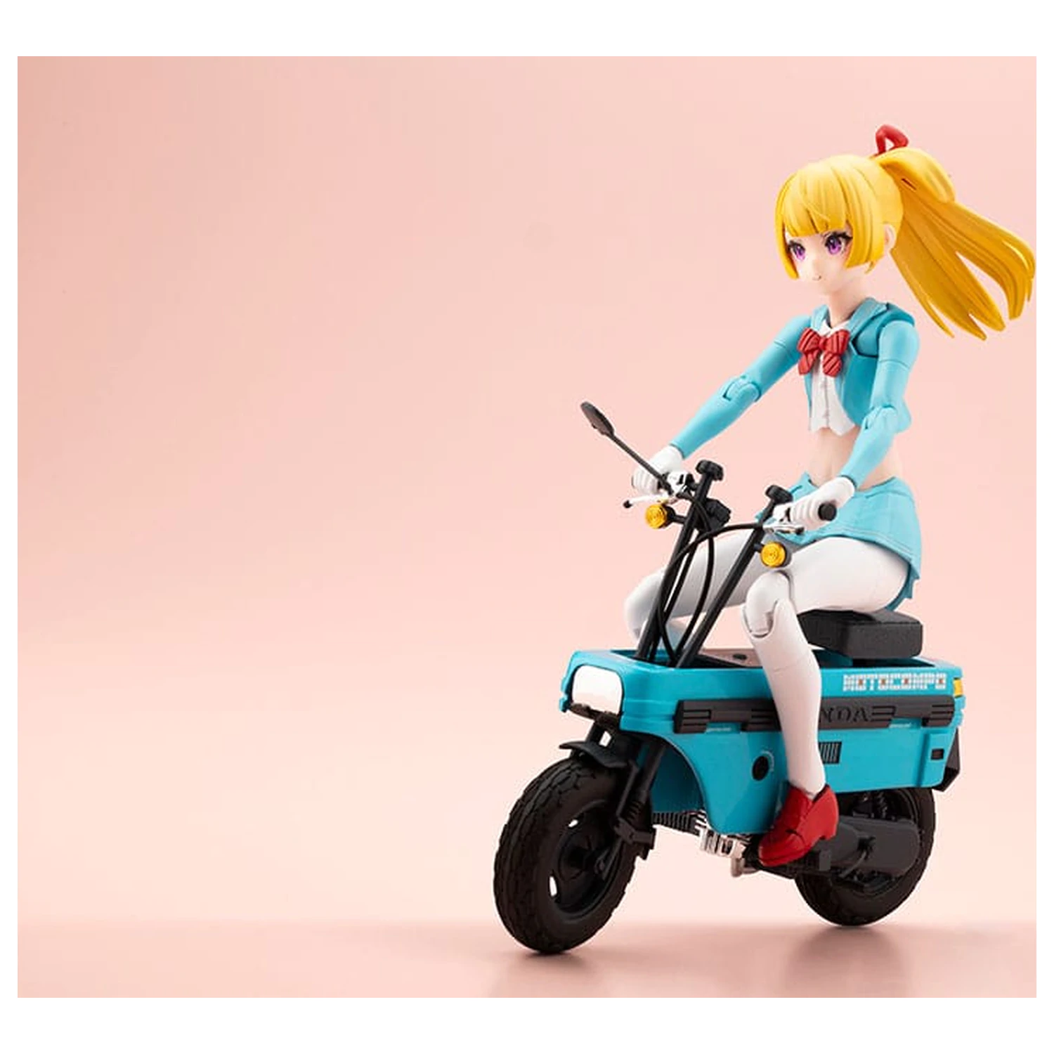 Megami Device Buster Doll Series Kit Model din Plastic 1/1 Knight Alice cu Honda AB12 Motocompo 15 cm poza produsului