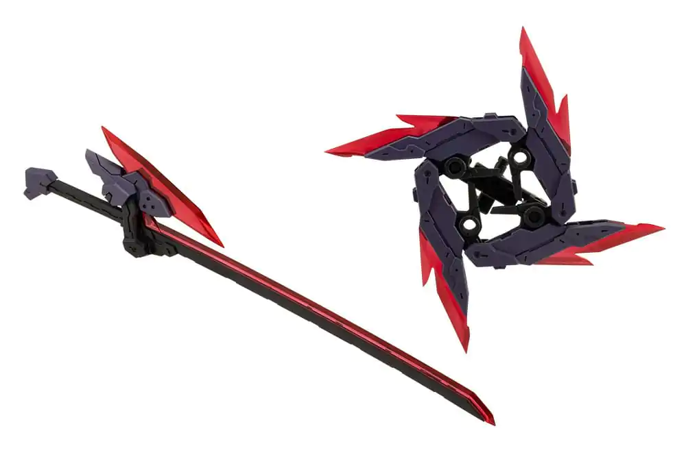 Megami Device M.S.G 07 Set accesorii figurină de acțiune Ninja Blade Kazakiri Dark Blade poza produsului