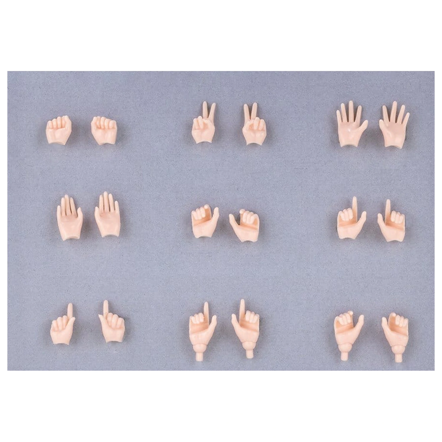 Megami Device M.S.G 09 Accessory Set 1/1 Set de mâini Culoare Piele B poza produsului