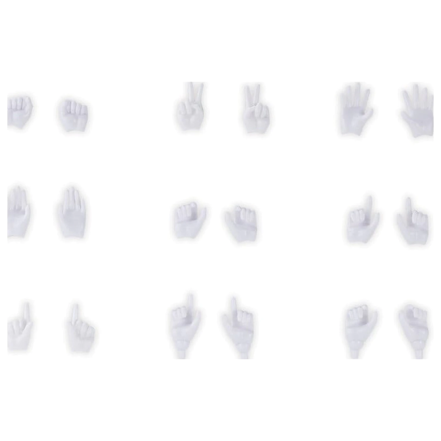 Megami Device M.S.G. kit model din plastic 1/1 09 Hand Set Skin Color White poza produsului