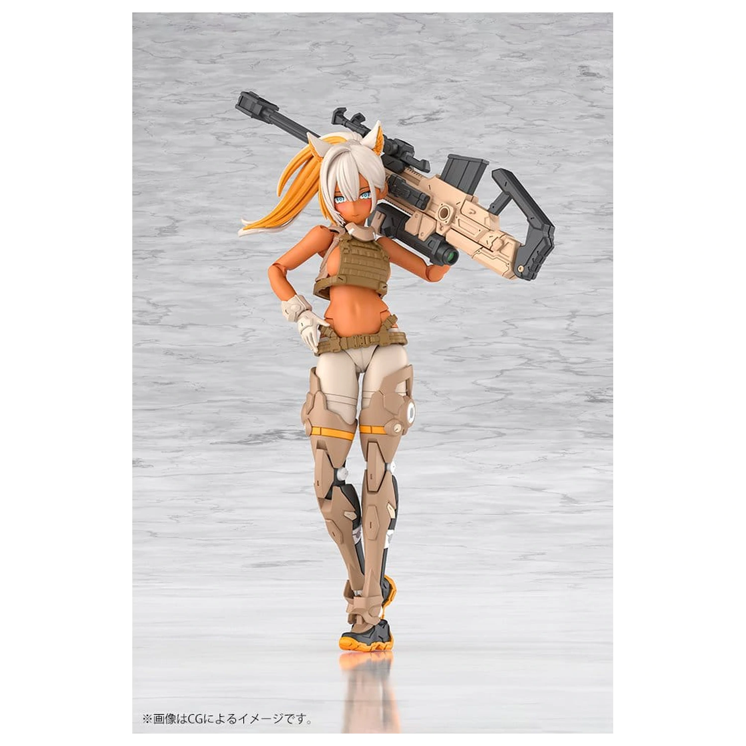 Megami Device Plastic Model 1/1 Yggdrasis Skoll Sharpshooter Tempest 16 cm poza produsului