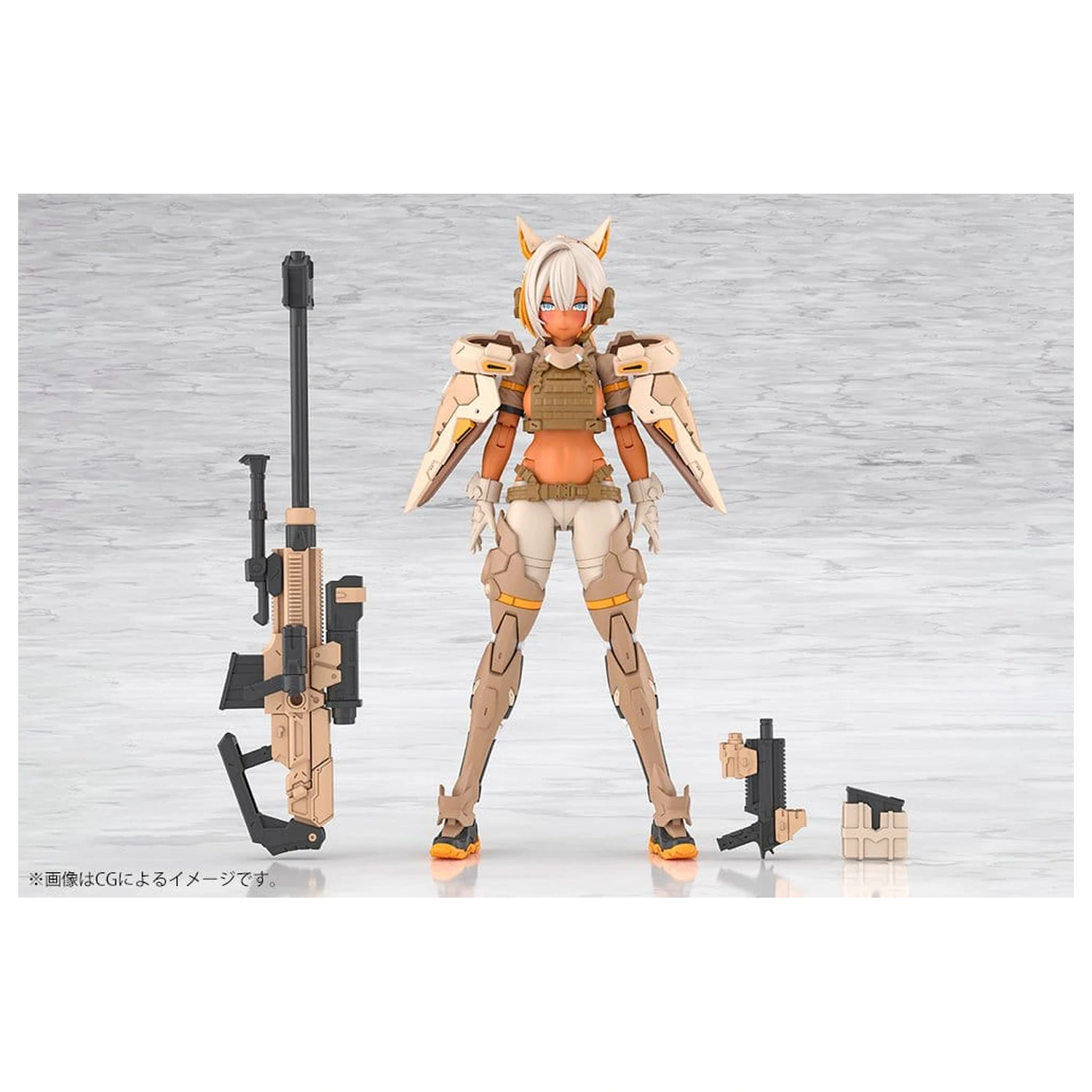Megami Device Plastic Model 1/1 Yggdrasis Skoll Sharpshooter Tempest 16 cm poza produsului