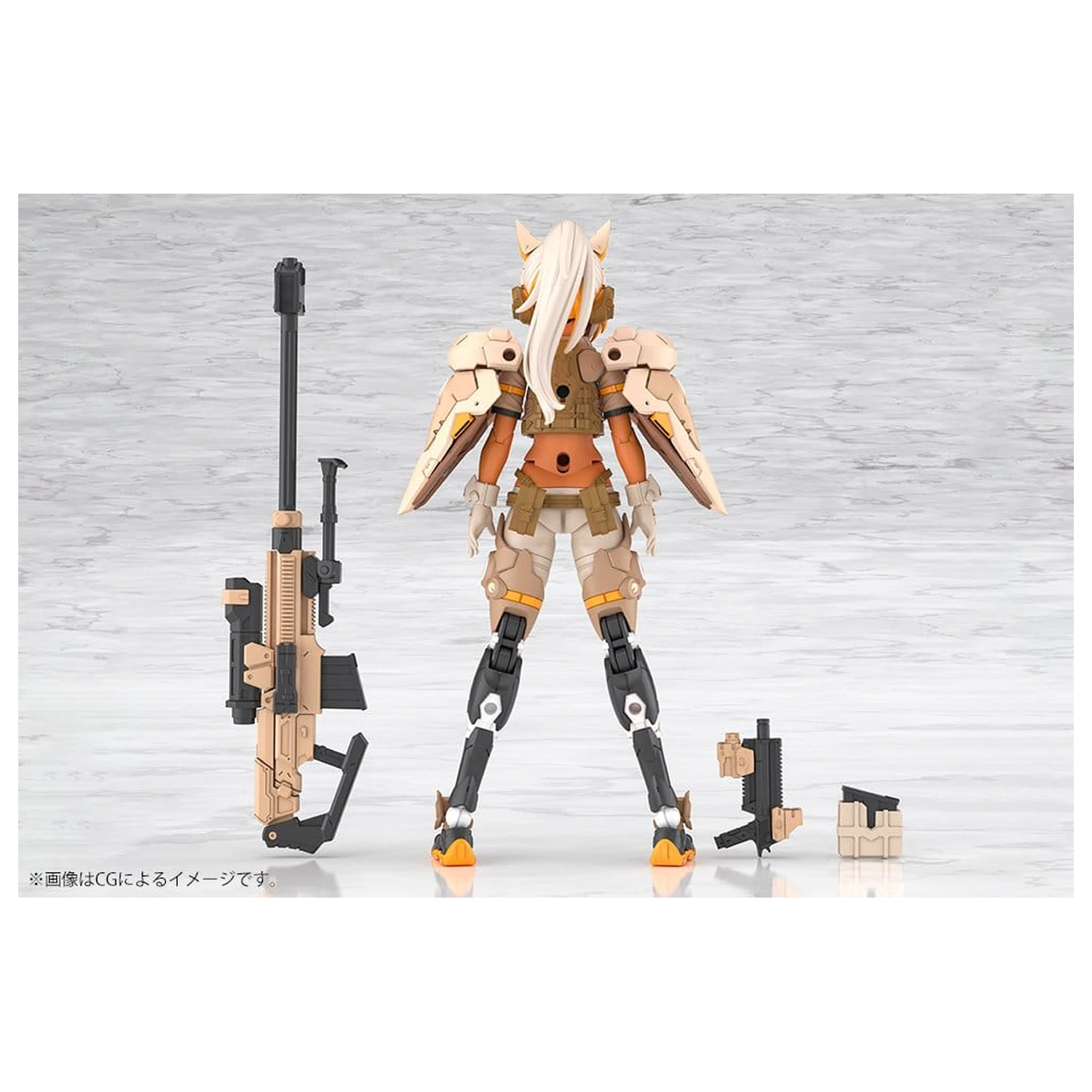 Megami Device Plastic Model 1/1 Yggdrasis Skoll Sharpshooter Tempest 16 cm poza produsului