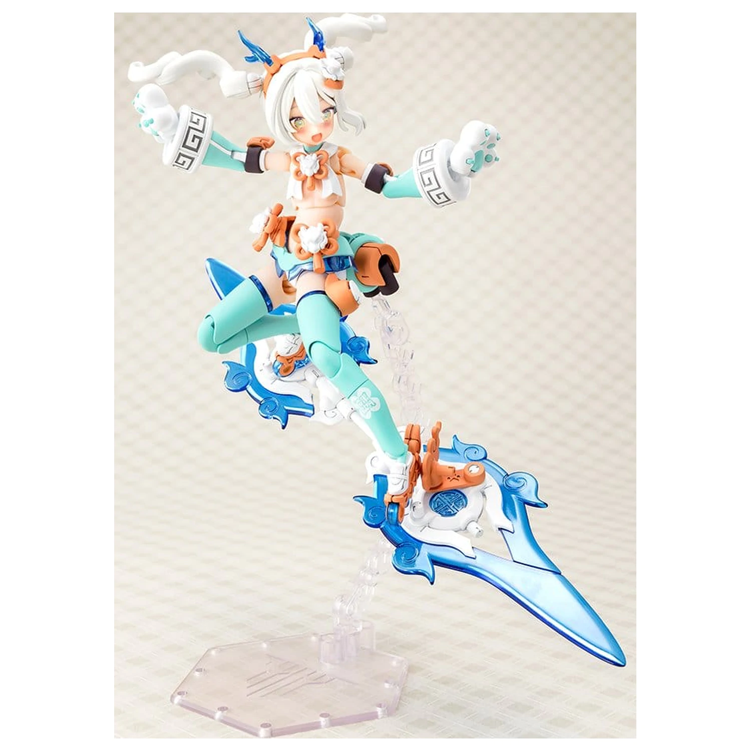 Megami Device Puni Mofu trusă model de plastic 1/1 Lin 15 cm poza produsului