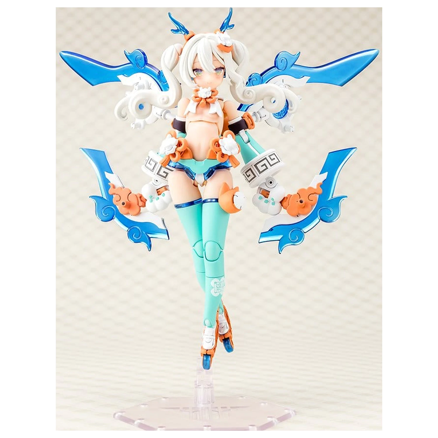 Megami Device Puni Mofu trusă model de plastic 1/1 Lin 15 cm poza produsului