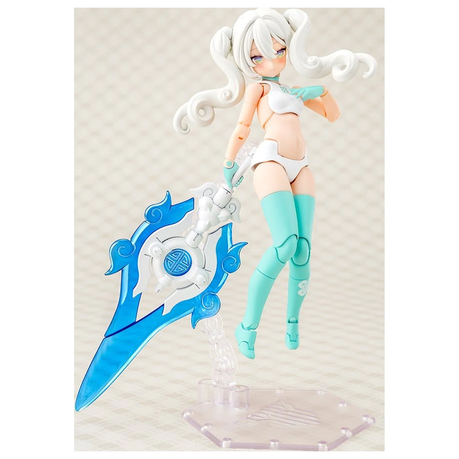 Megami Device Puni Mofu trusă model de plastic 1/1 Lin 15 cm poza produsului