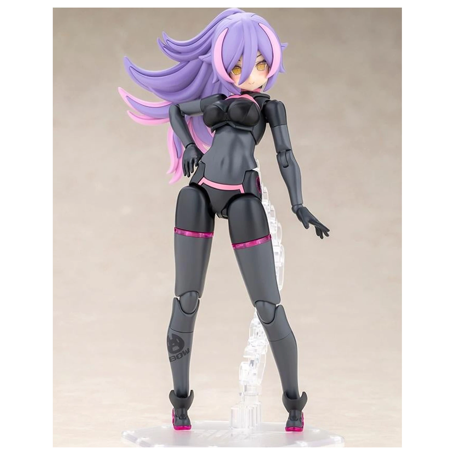 Megami Device Puni Mofu Racing Lang cu Honda Kit de model 14 cm poza produsului