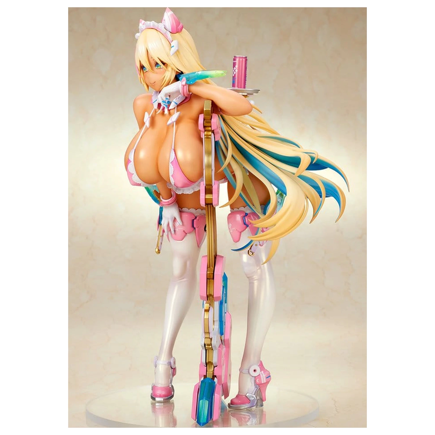 Meido-Busou Figurina PVC 1/7 Ax Experimental Equipment - Ama gal camouflage Ver. 24 cm poza produsului