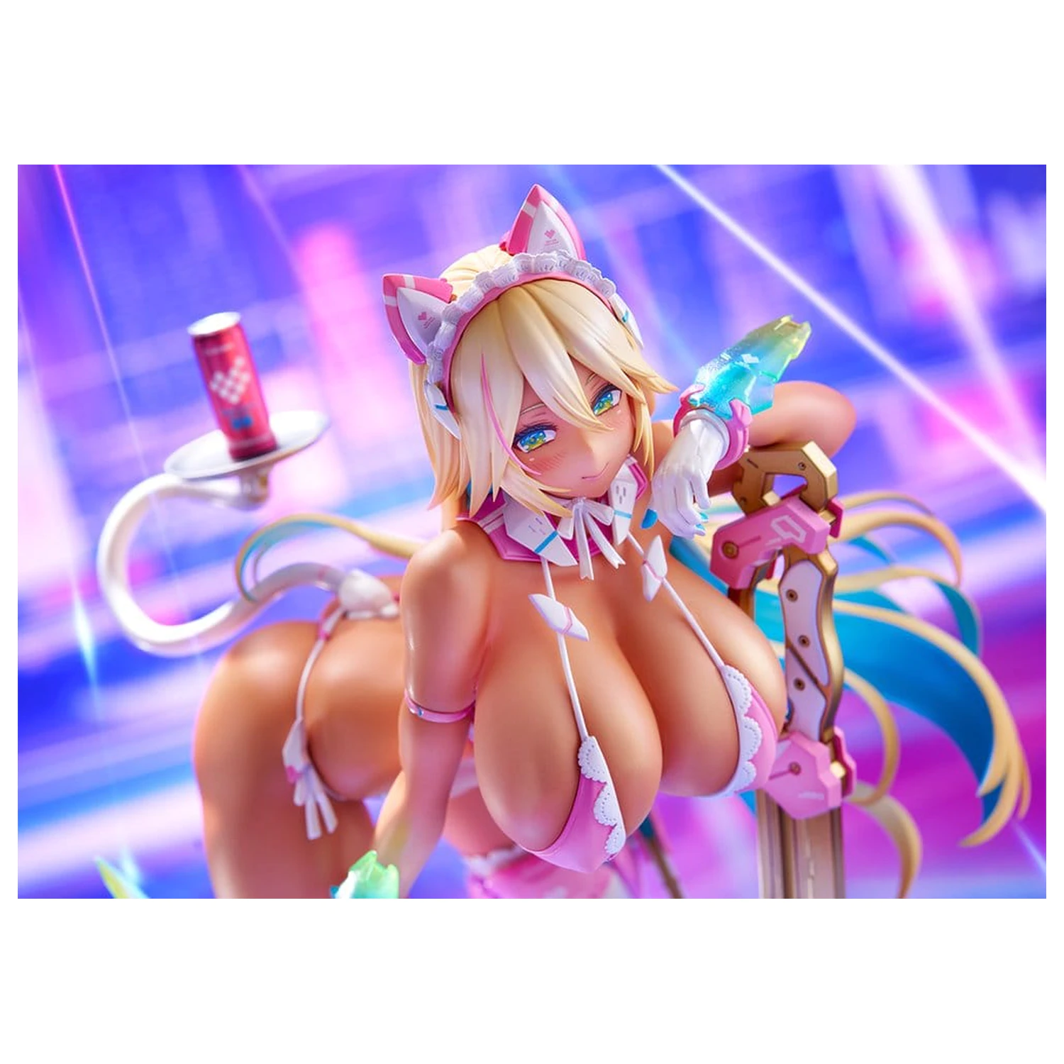 Meido-Busou Figurina PVC 1/7 Ax Experimental Equipment - Ama gal camouflage Ver. 24 cm poza produsului
