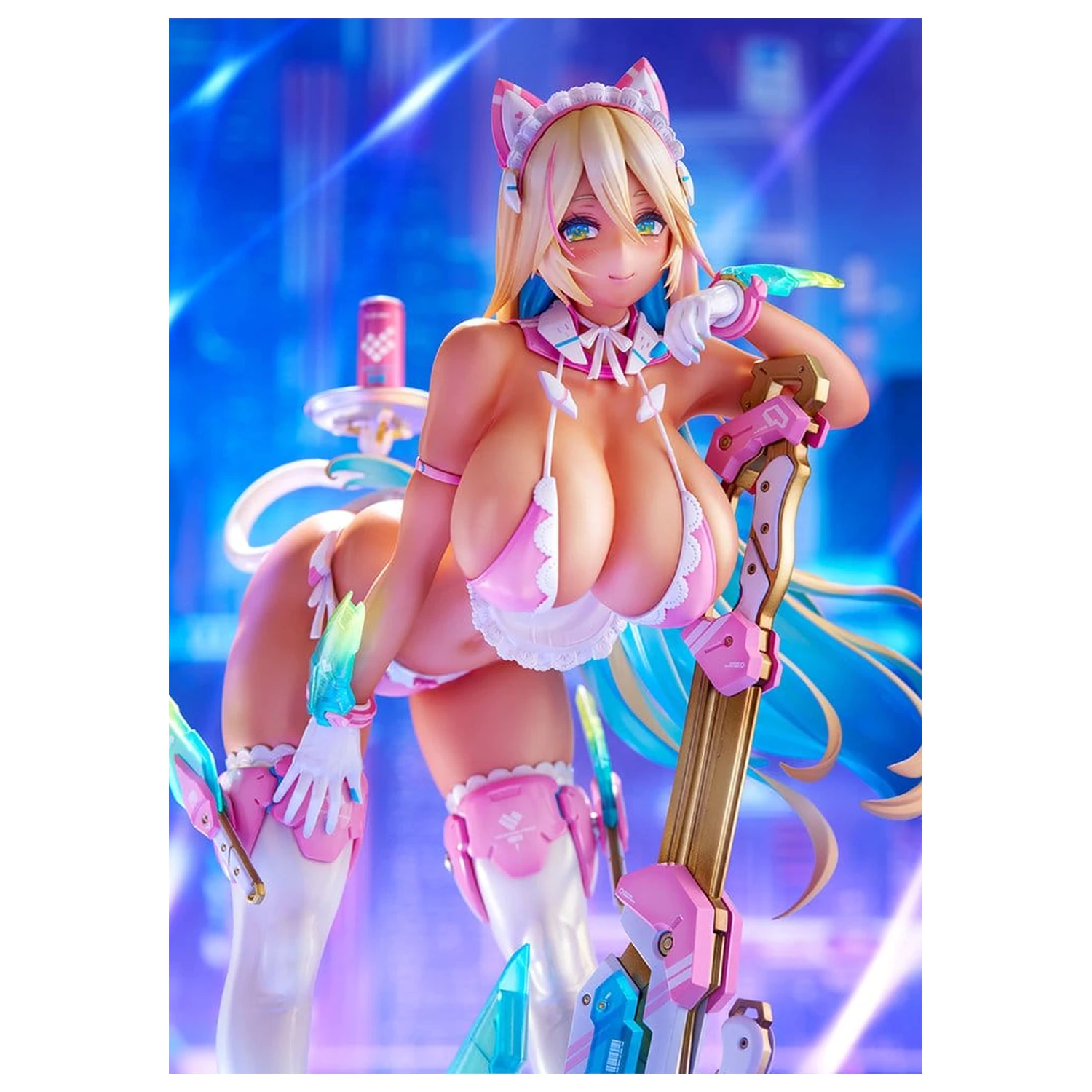 Meido-Busou Figurina PVC 1/7 Ax Experimental Equipment - Ama gal camouflage Ver. 24 cm poza produsului