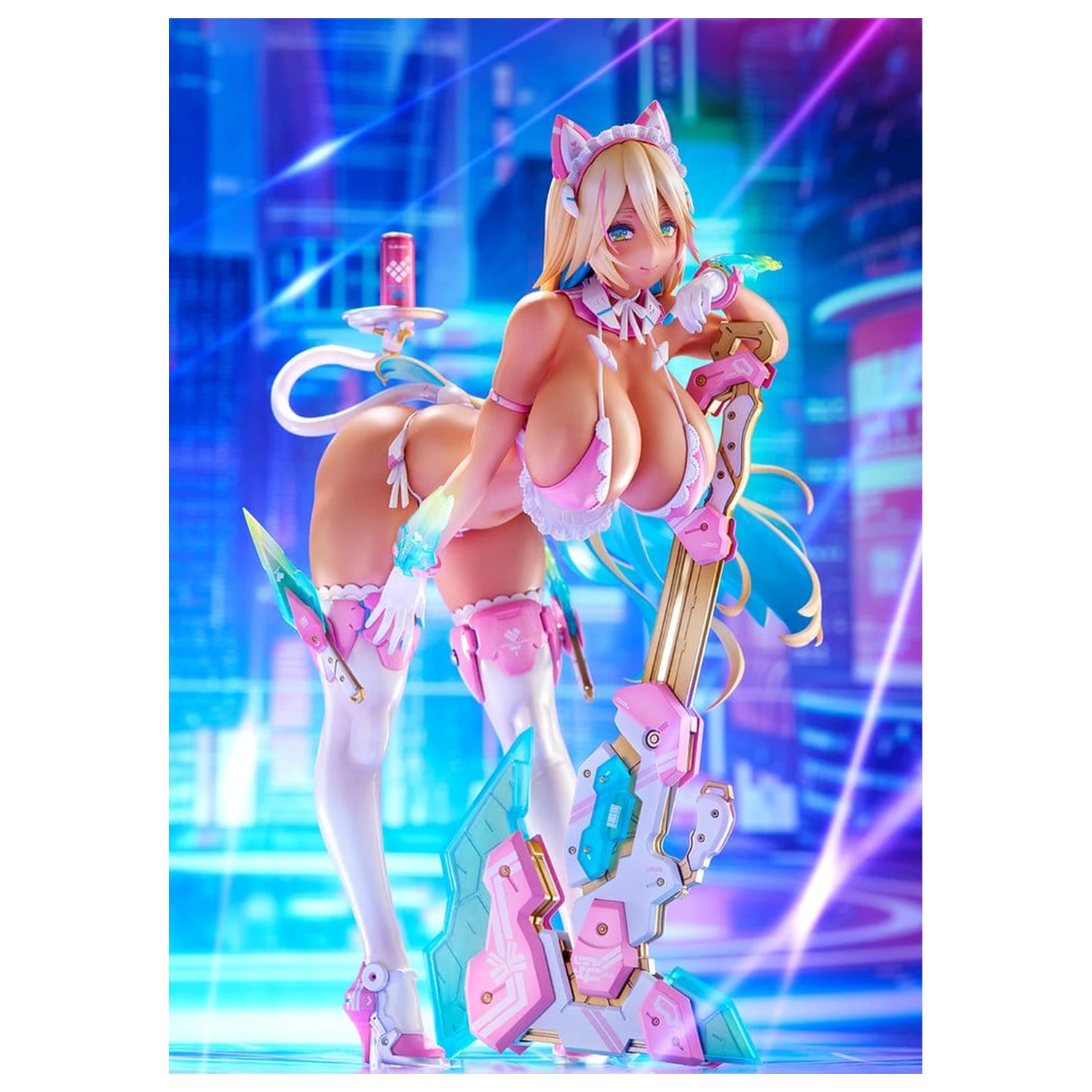 Meido-Busou Figurina PVC 1/7 Ax Experimental Equipment - Ama gal camouflage Ver. 24 cm poza produsului