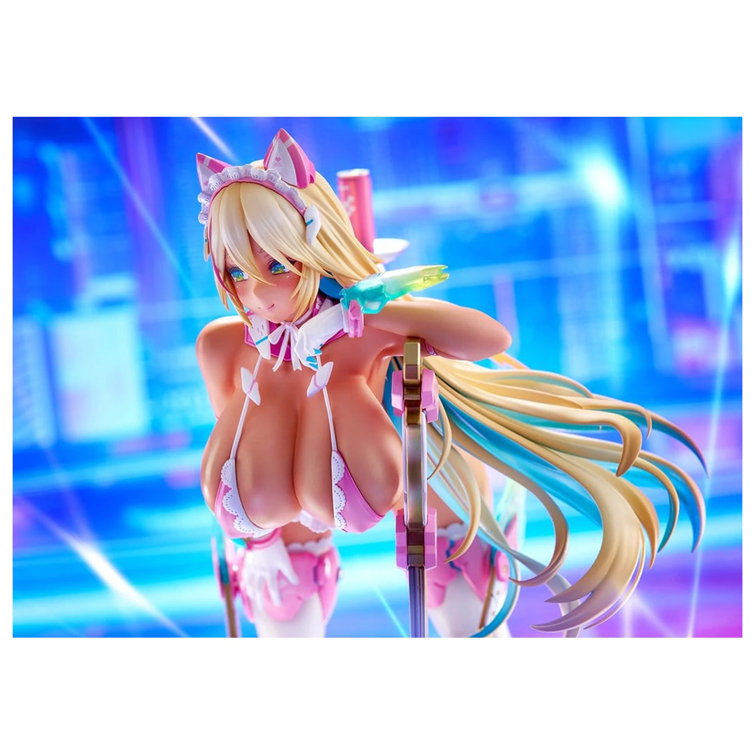 Meido-Busou Figurina PVC 1/7 Ax Experimental Equipment - Ama gal camouflage Ver. 24 cm poza produsului