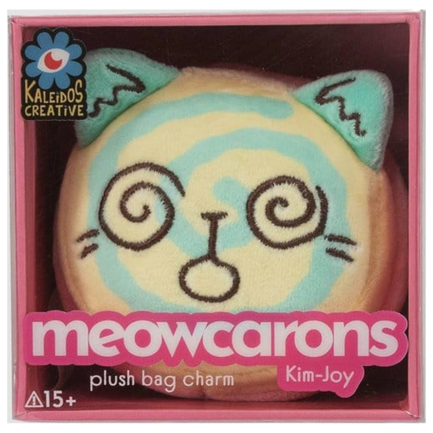 Meowcaron Plush Bag Charm Spiral 7 cm poza produsului