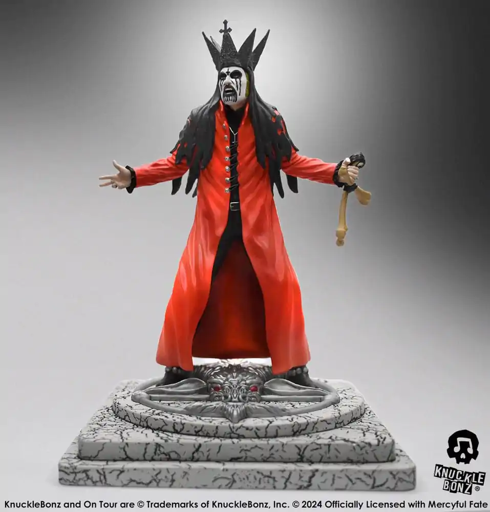 Mercyful Fate Rock Iconz Statuie King Diamond III (Red Version) 22 cm poza produsului