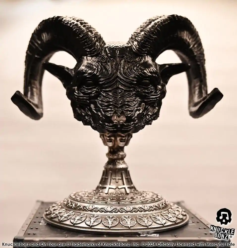 Mercyful Fate Rock Ikonz On Tour Cutie pentru Statuie de Drum & Set Mască Scenă Turneu Mondial poza produsului
