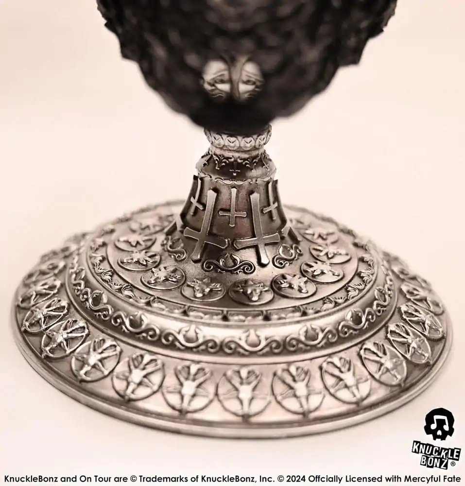 Mercyful Fate Rock Ikonz On Tour Cutie pentru Statuie de Drum & Set Mască Scenă Turneu Mondial poza produsului