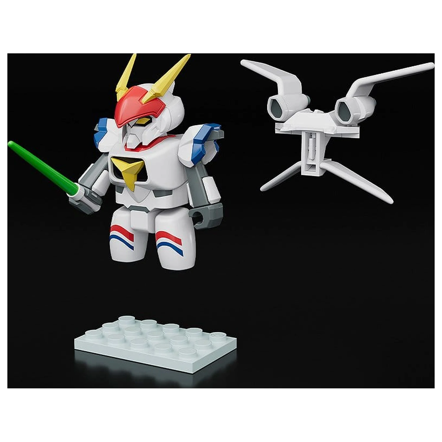 Metal Armor Dragonar Brickroid Action Figure Dragonar-1 (Opening Ver.) & Set transportator 5 cm poza produsului