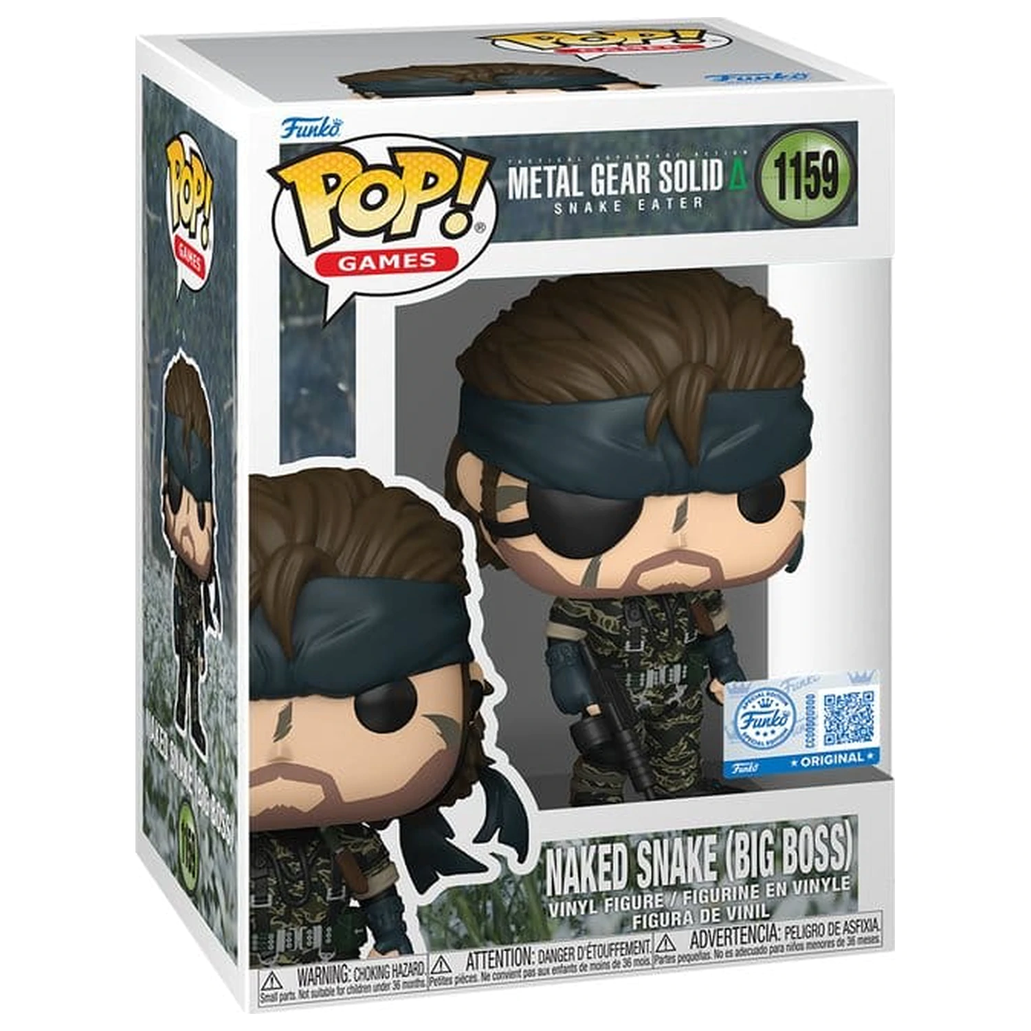 Metal Gear Funko POP! Games Figurina din vinil Metal Gear Solid 3- Big Boss 9 cm poza produsului