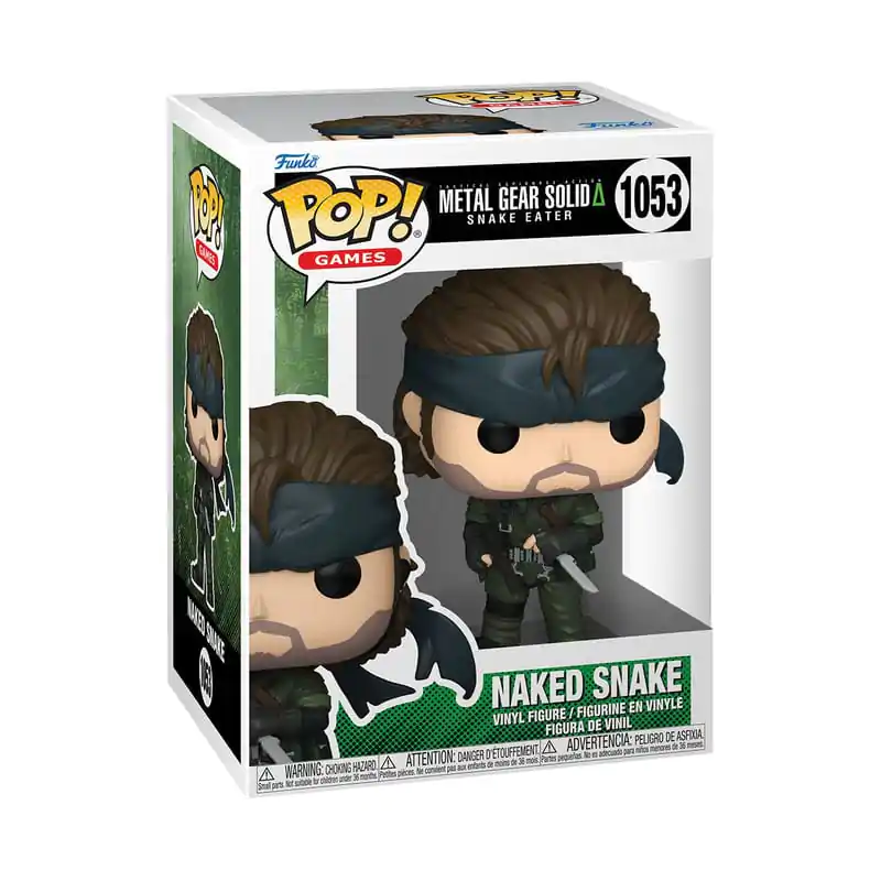 Metal Gear Funko POP! Games Figurina Vinil Naked Snake 9 cm poza produsului