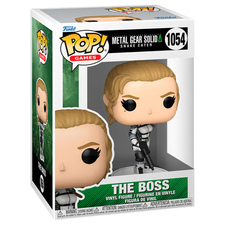 Metal Gear Funko POP! Games Figurina Vinil The Boss 9 cm poza produsului
