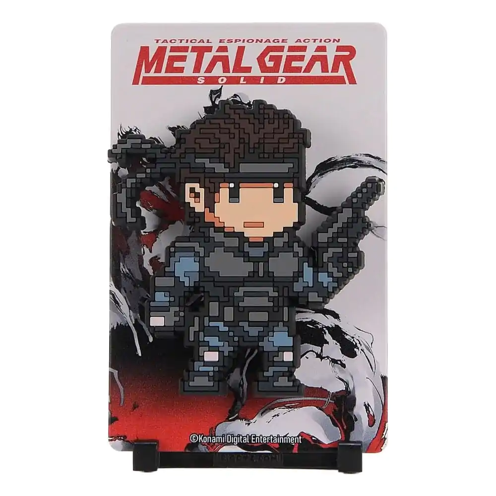 Metal Gear Solid 1 FiGGYZ Magnet Colectionabil Solid Snake 11 cm poza produsului