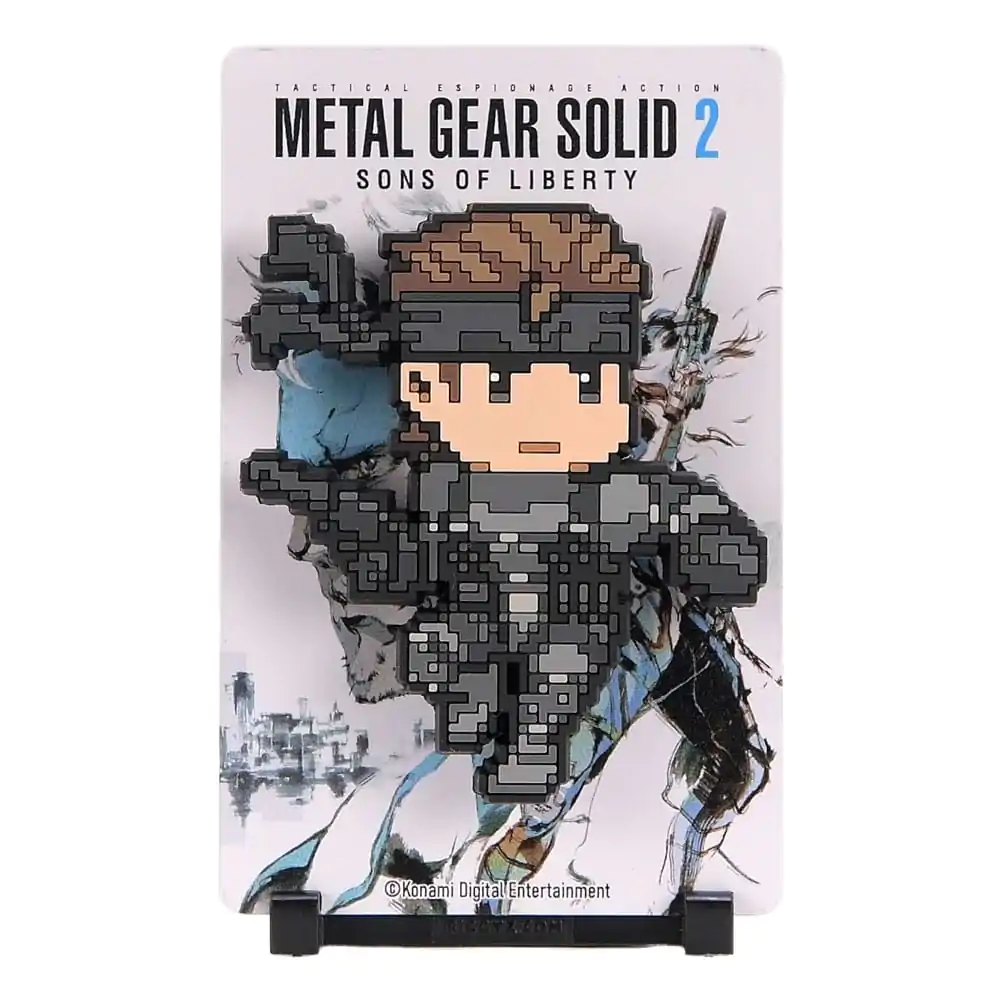 Metal Gear Solid 2 FiGGYZ Magnet de colecție Solid Snake (Poza Eroică) 11 cm poza produsului