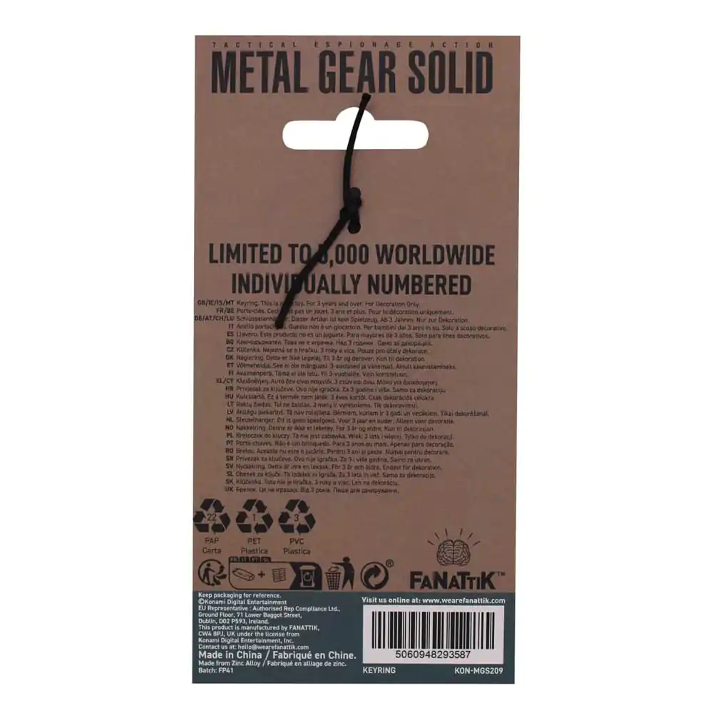 Metal Gear Solid 2 Breloc Ediție Limitată poza produsului