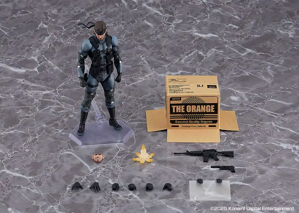 Metal Gear Solid 2: Sons of Liberty Figurina de acțiune Figma Solid Snake MGS2 Ver. Updated Edition 16 cm poza produsului